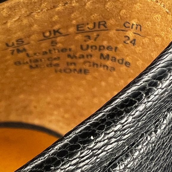 Franco Sarto Rome pump loafer black 7 - Picture 6 of 6